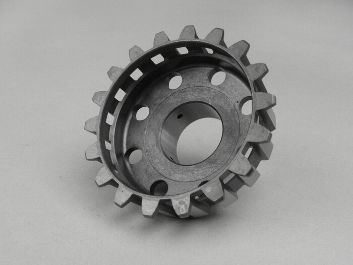 Clutch sprocket -FA ITALIA- Vespa Cosa2, PX (1995-) - (for 67/68 tooth primary gear, helical) - 22 tooth