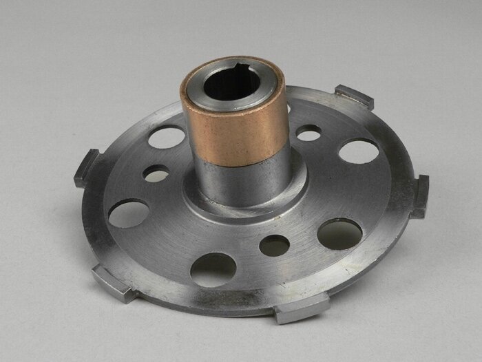 Placa base de embrague -VESPA tipo 6 muelles (Ø108mm, VNB4, VNB5, VNB6, GT125, GTR125, Super, TS125, VBB2T, GL125, GL150, Sprint125, Sprint 150, Super125, Super150)- (tipo Sprint)