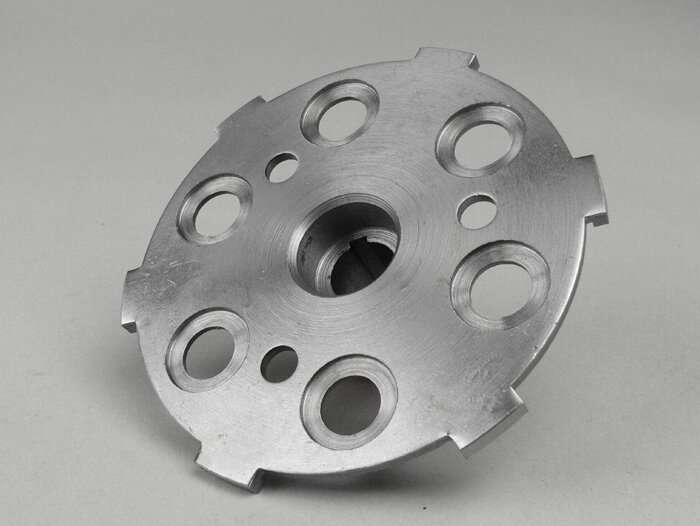 Placa base de embrague -VESPA tipo 6 muelles (Ø108mm, VNB4, VNB5, VNB6, GT125, GTR125, Super, TS125, VBB2T, GL125, GL150, Sprint125, Sprint 150, Super125, Super150)- (tipo Sprint)