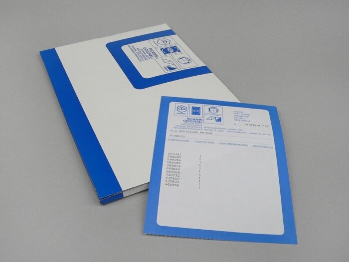 Engine gasket set -PIAGGIO- Piaggio 50cc LC (4 and 5-face head)