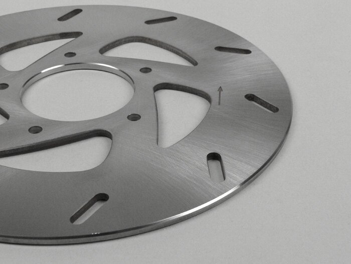 Remschijf -PIAGGIO Ø220x58mm 5o- BENELLI Adiva 125 ccm 2000 (v), Adiva 150 ccm 2000 (v), DERBI Boulevard 125 ccm 2003 (v), Boulevard 150 ccm 2003 (v), Boulevard 200 ccm 2005 (v), GILERA Runner 125 ccm FX (G/H) 1997-1998 (v), Runner SP 125 ccm 1999-2000