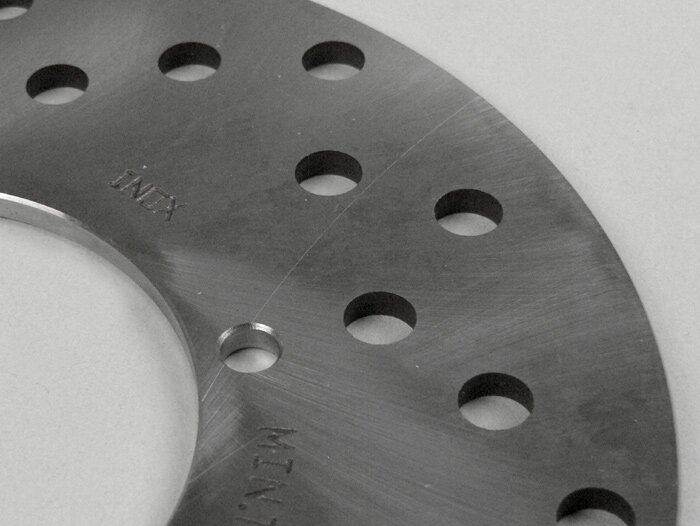 Brake disc -PIAGGIO Ø175/73mm 5o- GILERA Runner DD SP 50cc 1997-2004 (r), Stalker DD 50cc 1997 (r), PIAGGIO NRG MC2 SP 50cc 1999 (r)