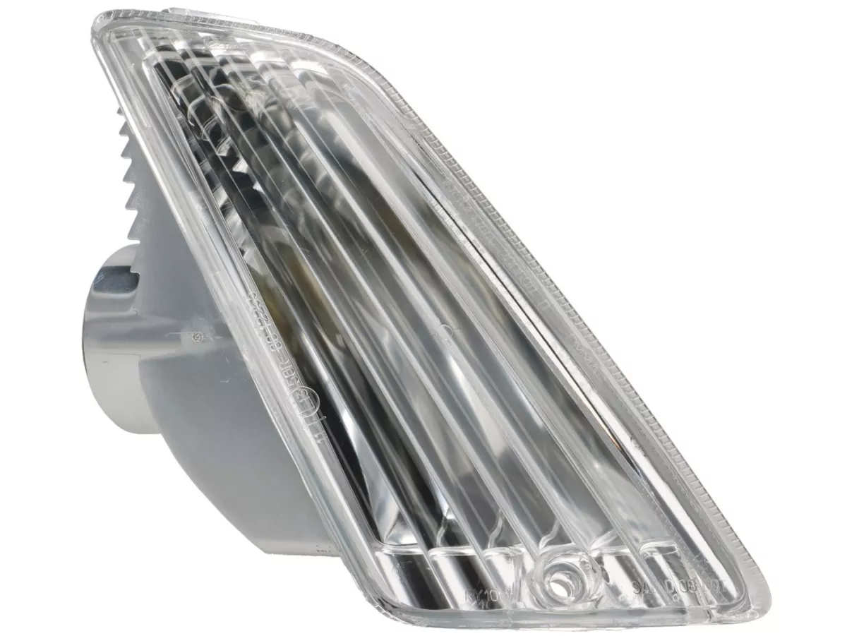 Indicator -PIAGGIO Triom- Vespa GT, GTL, GTV, GTS 125-300 (-2013) - colourless - smooth lens - front rhs
