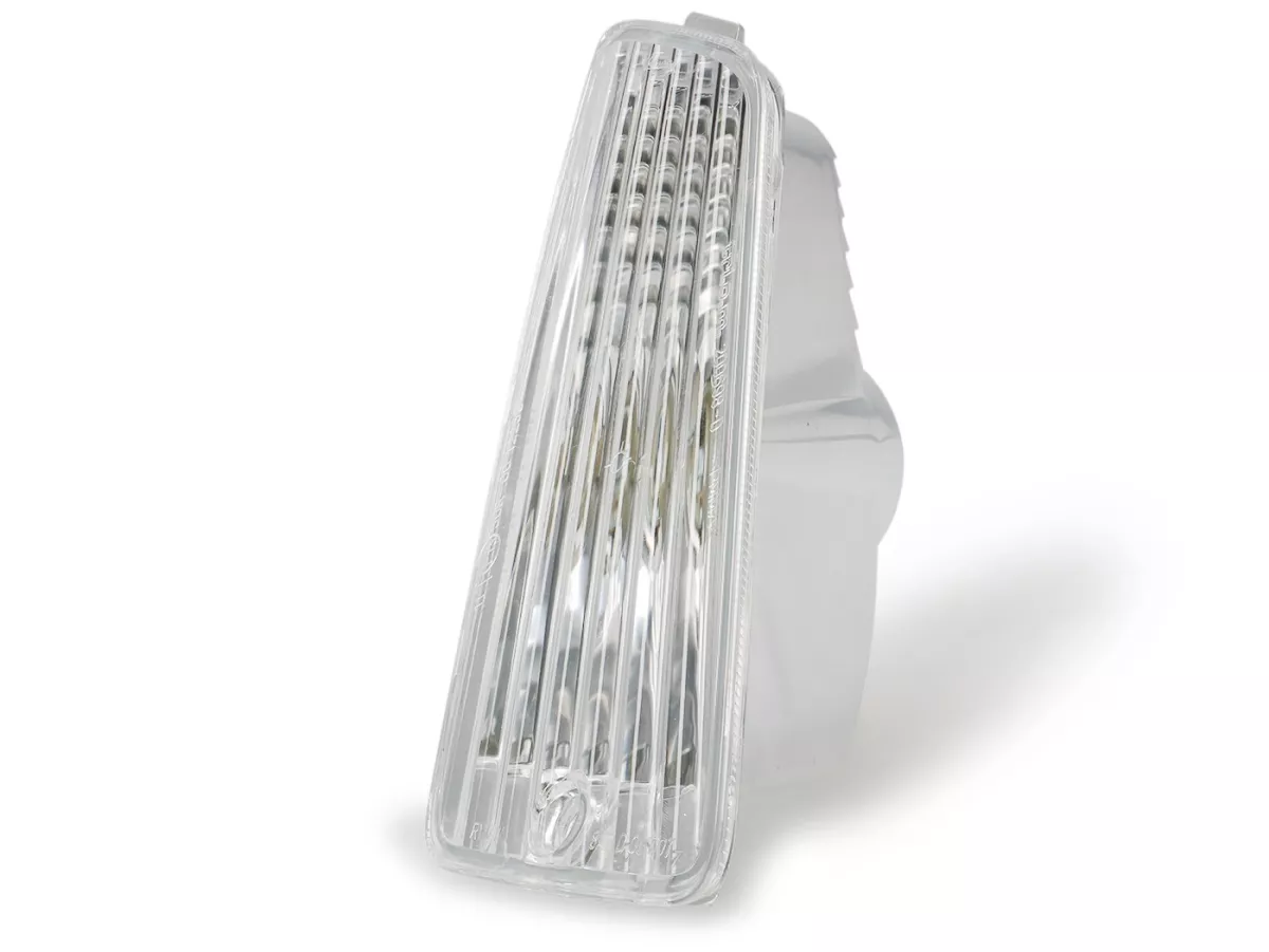 Indicator -PIAGGIO Triom- Vespa GT, GTL, GTV, GTS 125-300 (-2013) - colourless - smooth lens - front rhs