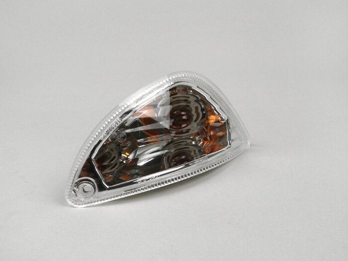 Blinkers -PIAGGIO- Vespa LX, LXV, S - vit - klarglas - bak, höger