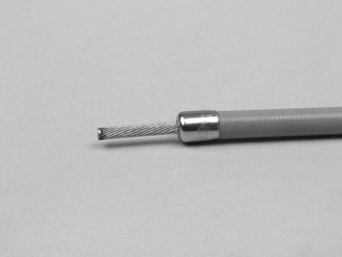 Cavo freno posteriore -PIAGGIO Ø=2,9mm con occhiello- Vespa PX
