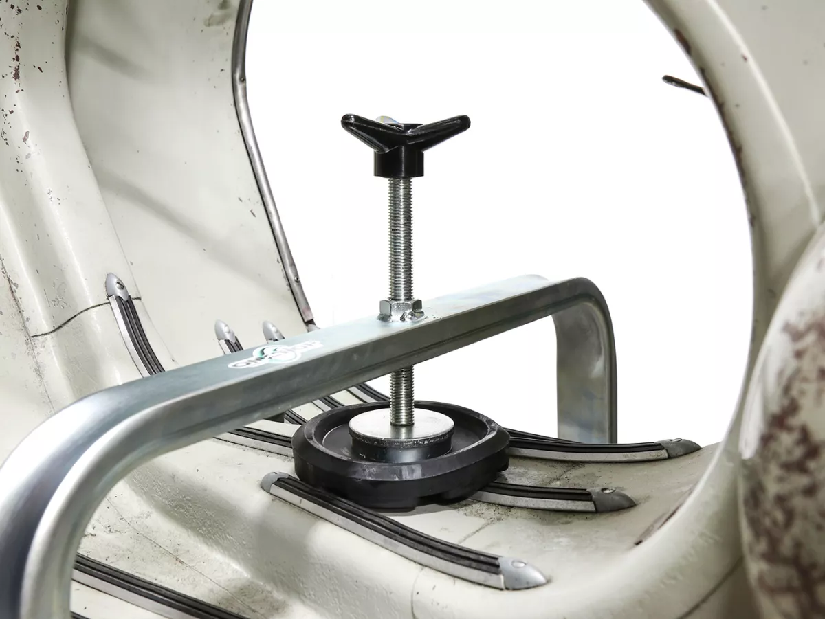 Lift -FA ITALIA Vespa- Vespa Smallframe, Largeframe, Wideframe 50-200ccm - 360° swivel, load capacity up to 350kg, lifting range 25-100cm, tiltable