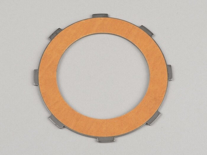 Clutch friction plate set -NEWFREN Race Carbon - Vespa Cosa2- 4 friction plates