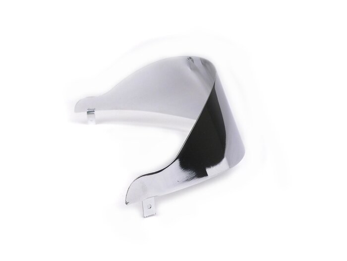 Headlight visor -CLASSIC- Vespa GT, GTL, GTS 125-300 - Chrome