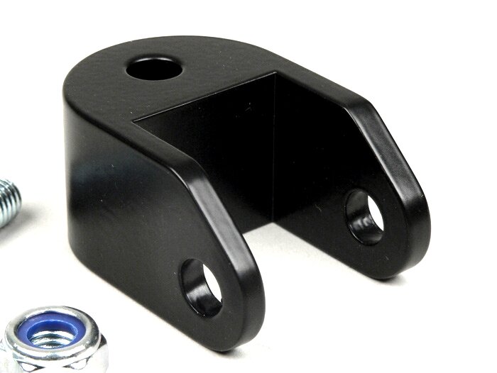 Shock absorber raiser -BGM ORIGINAL- 40mm (M10 x 33mm, type Piaggio)  - black