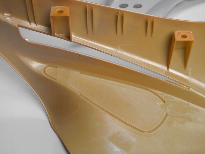 Set di parti della carenatura -EDGE- 11 pezzi - Aprilia SR dal 1998, SR50 Street - Argento