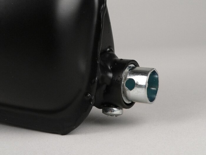 Exhaust -FACO ET3 banana- Vespa V50 - black