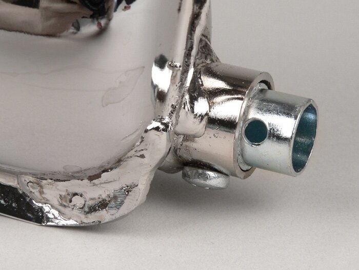 Exhaust -FACO ET3 banana- Vespa V50 - chrome