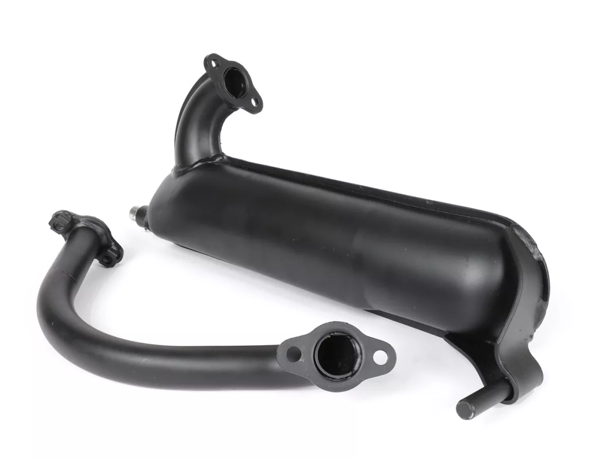 Escape -FACO ET3 Banana- Vespa PV125, ET3 125 - Negro