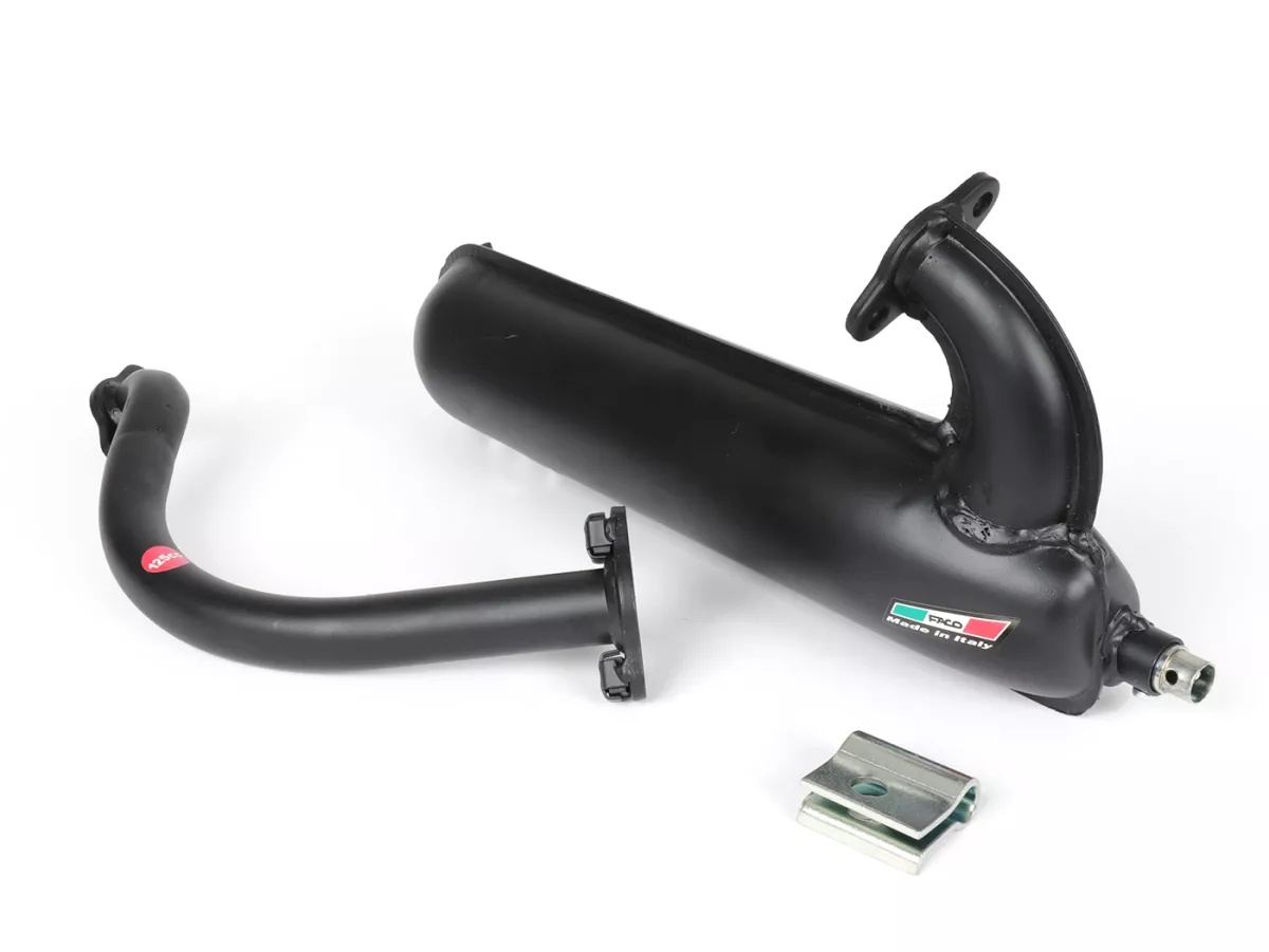 Escape -FACO ET3 Banana- Vespa PV125, ET3 125 - Negro