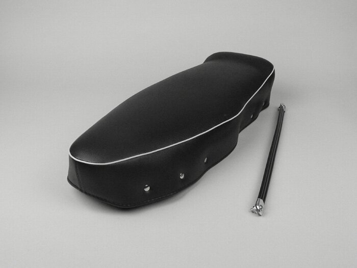 Housse de selle -SELLERIA TREZZI- Vespa GS160 / GS4 (VSB1T) VSB1 (série 1) - noir