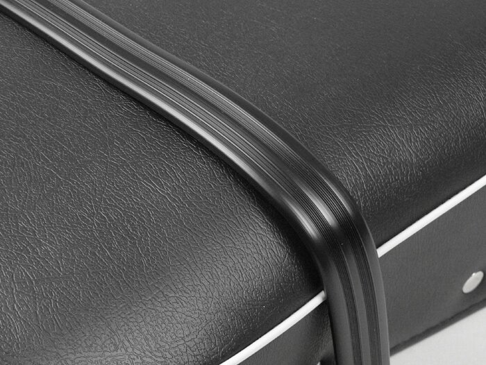 Housse de selle -SELLERIA TREZZI- Vespa GS160 / GS4 (VSB1T) VSB1 (série 1) - noir