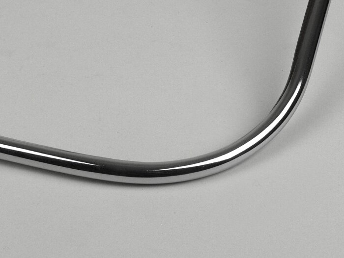 Tubo scanalato mono -PIAGGIO- Vespa Rally180 (VSD1T), Rally200 (VSE1T), Sprint150 (VLB1T), TS125 (VNL3T), GTR125 (VNL2T) - Cromo