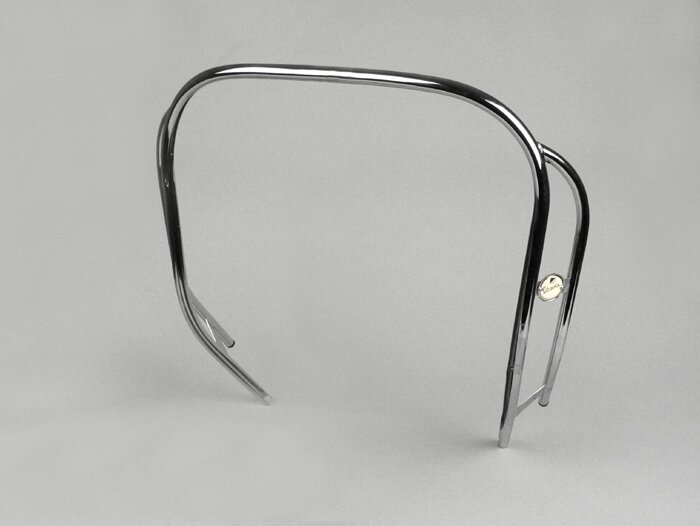 Tubo scanalato doppio -PIAGGIO- Vespa Rally180 (VSD1T), Rally200 (VSE1T), Sprint150 (VLB1T), TS125 (VNL3T), GTR125 (VNL2T) - Cromo