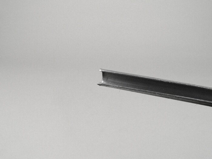 Leg shield beading -PIAGGIO- Vespa VNA, VNB, VBA, VBB - aluminium