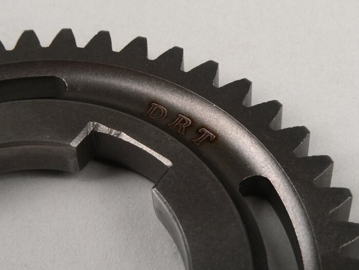 4th gear cog -DRT Gear Flame Parma- Vespa PK50 S/XL, PK80 S/XL, PK125 S/XL - 47 teeth