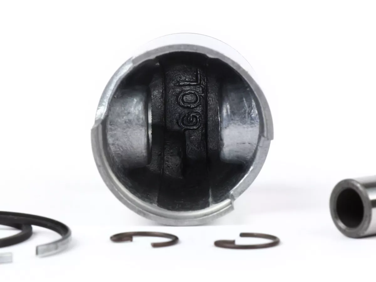 Piston -GOL- Piaggio Ciao, Bravo, Boxer, Si  (axe de piston Ø=12mm) - 38.2mm made in Italy
