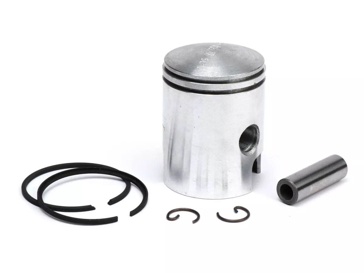 Pistón -GOL- Piaggio Ciao, Bravo, Boxer, Si (bulón Ø=10mm) - 38.4mm made in Italy