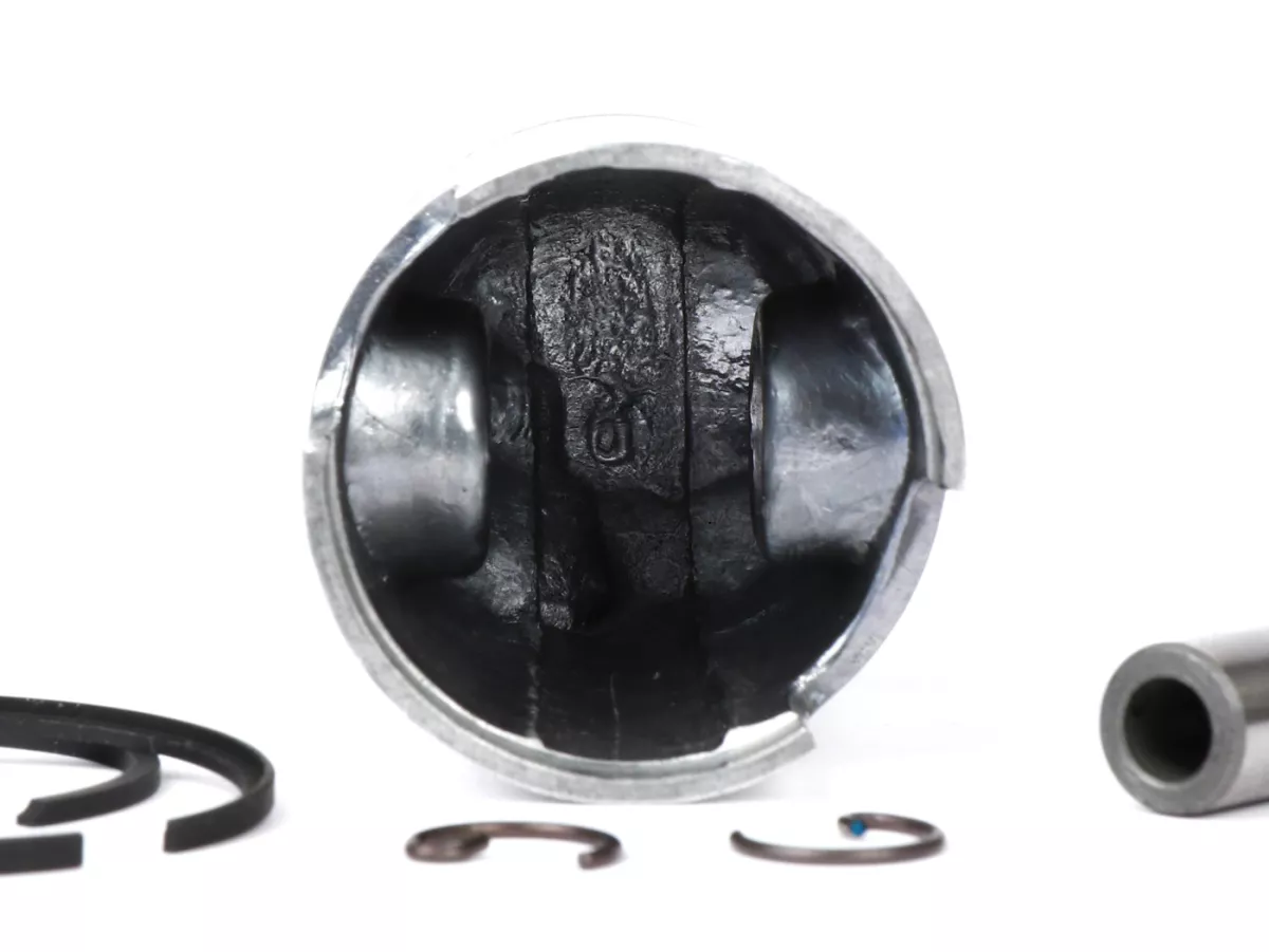 Pistón -GOL- Piaggio Ciao, Bravo, Boxer, Si (bulón Ø=10mm) - 38.4mm made in Italy