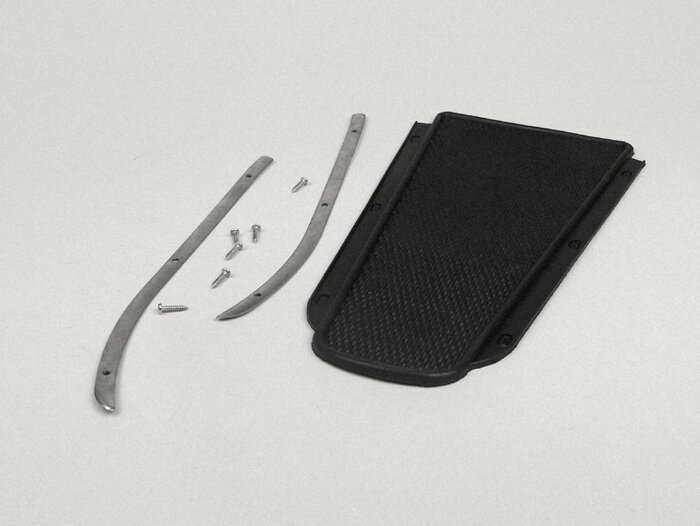 Central floor mat set -OEM QUALITY- Vespa V50, PV125, ET3 - black