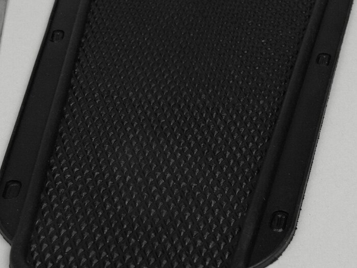 Central floor mat set -OEM QUALITY- Vespa V50, PV125, ET3 - black