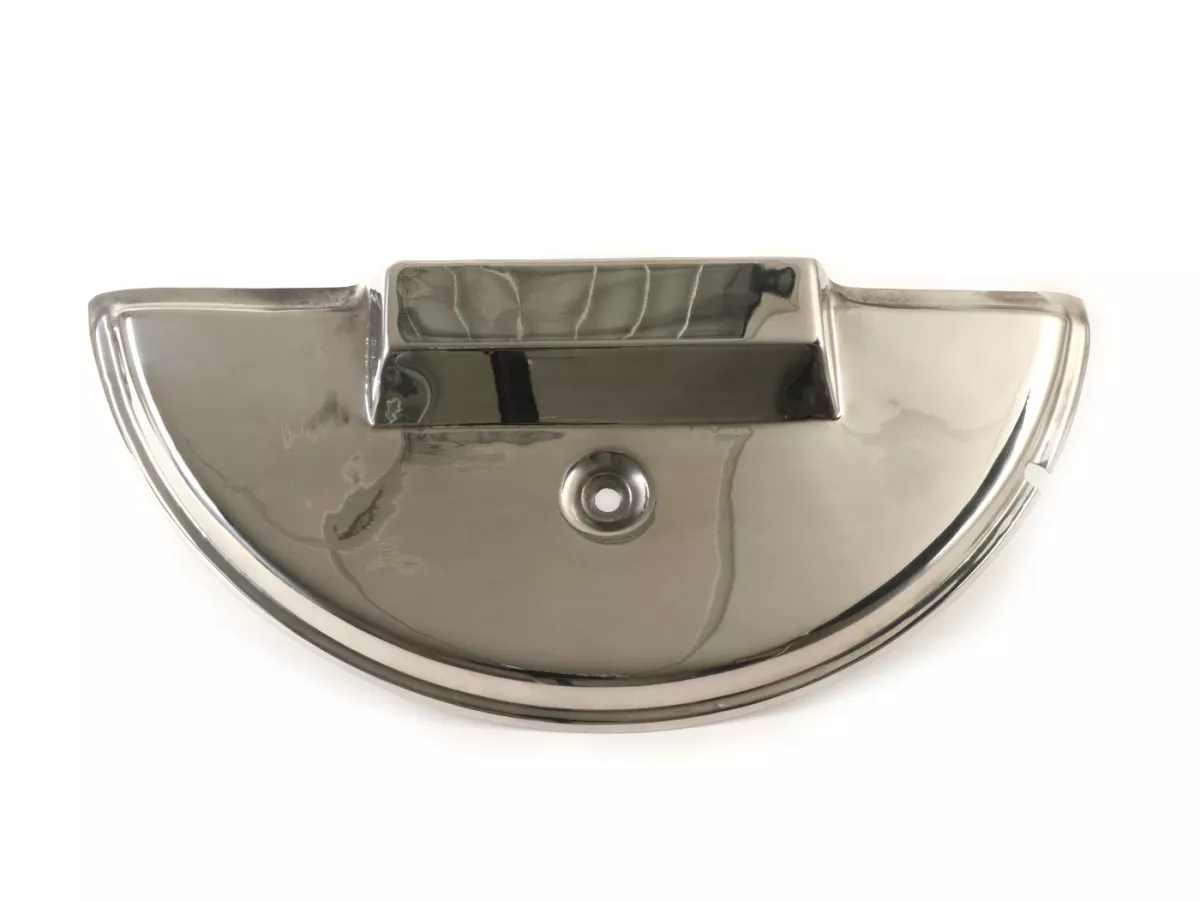 Reservewielafdekking -SPAQ- Vespa PX80, PX125, PX150, PX200 - roestvrij staal