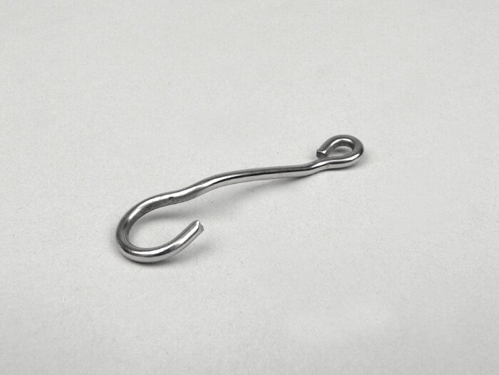 Cable guide clip for cables in handlebar -LAMBRETTA- LI (series 3), LIS, SX, TV (series 3), DL, GP - stainless steel
