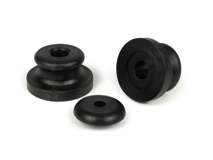 Set of spare rollers for aluminium flanging pliers for legshield trim -OEM QUALITY- all Vespa models