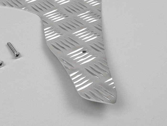 Aluminium med rutmönster -DF OPTICPARTS- Yamaha Neo's (fr.o.m. 07.2007), MBK Ovetto (fr.o.m. 07.2007)