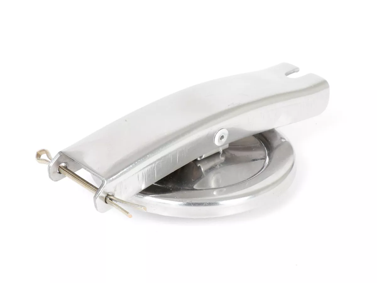 Bouchon de réservoir -SPAQ- Vespa Wideframe (1948-1984) - Wideframe V1-V33, VM, VN, VL, VD, Largeframe VNA, VNB, VNS, VBB, VBA, VGLA, GT/GTR/TS (VNL), Super (VNC,VBC), GL (VLA),GL ACMA (VGL), GS150 (VS1-5), Sprint (VLB), PX80 (V8X), PX125 (VNX), PX150 (VL