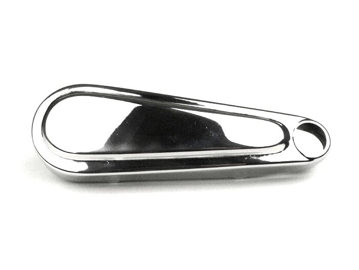 Penutup swingarm -SPAQ- Vespa Rally180 (VSD1T), Rally200 (VSE1T), Sprint - berlubang, halus - baja tahan karat