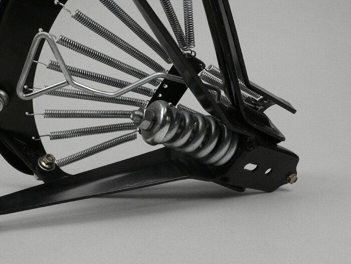 Zadelframe -IMPORT- Vespa VL2 tot VL3, VB1 (middenveer)