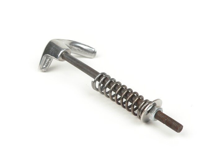 Zijklep slot -OEM KWALITEIT- Vespa PX (modellen met extern slot), Rally180 (VSD1T), Rally200 (VSE1T), TS, SS180 (VSC1T), GS160 / GS4 (VSB1T) - links