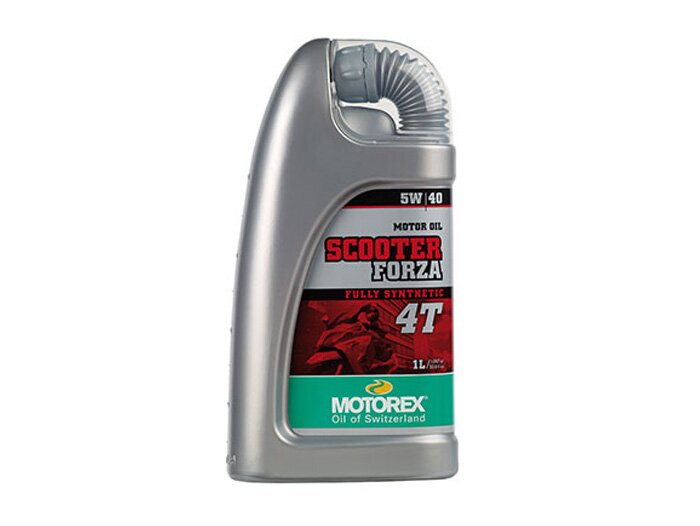 Huile -MOTOREX Scooter Forza 4T- 4 temps SAE 5W-40 synthétique - 1000ml