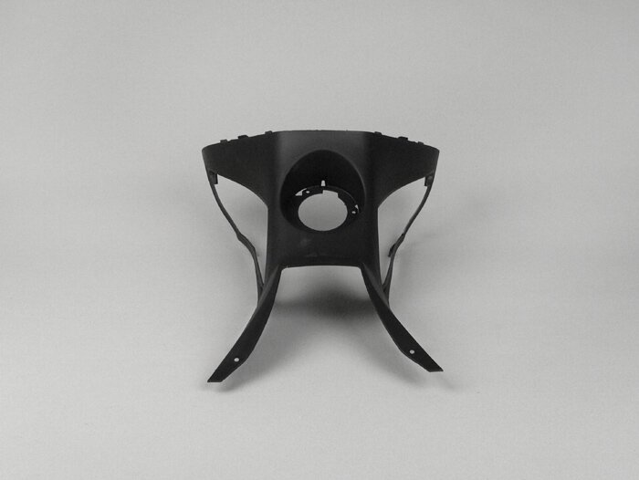 Inner legshield cover rear part -GILERA- Runner (2006-) (ZAPC461, ZAPC462, ZAPM461, ZAPM462, ZAPM463, ZAPM464) - black