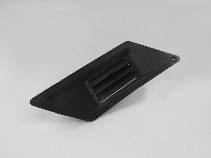 Linker ventilatordeksel -GILERA- Runner (vanaf 2006) (ZAPC461, ZAPC462, ZAPM461, ZAPM462, ZAPM463, ZAPM464) - Zwart