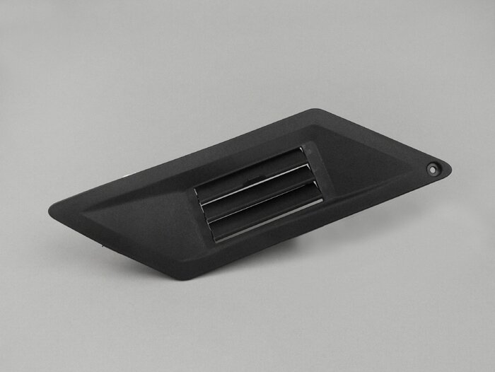 Linker ventilatordeksel -GILERA- Runner (vanaf 2006) (ZAPC461, ZAPC462, ZAPM461, ZAPM462, ZAPM463, ZAPM464) - Zwart