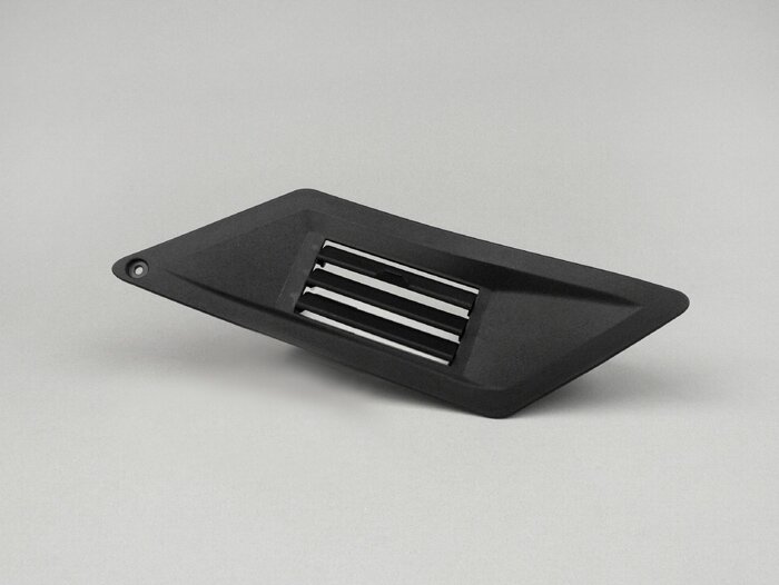 Air intake grid rhs -GILERA- Runner (2006-) (ZAPC461, ZAPC462, ZAPM461, ZAPM462, ZAPM463, ZAPM464) - black