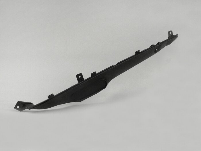 Revestimiento lateral trasero inferior izquierdo -GILERA- Runner (a partir de 2006) (ZAPC461, ZAPC462, ZAPM461, ZAPM462, ZAPM463, ZAPM464) - Negro