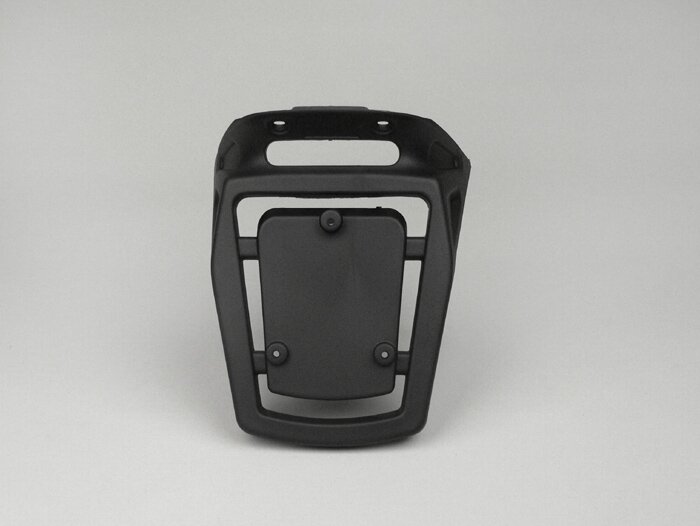 Number plate holder/mud flap -GILERA- Runner 50 (2006-) (ZAPC461, ZAPC462) - black
