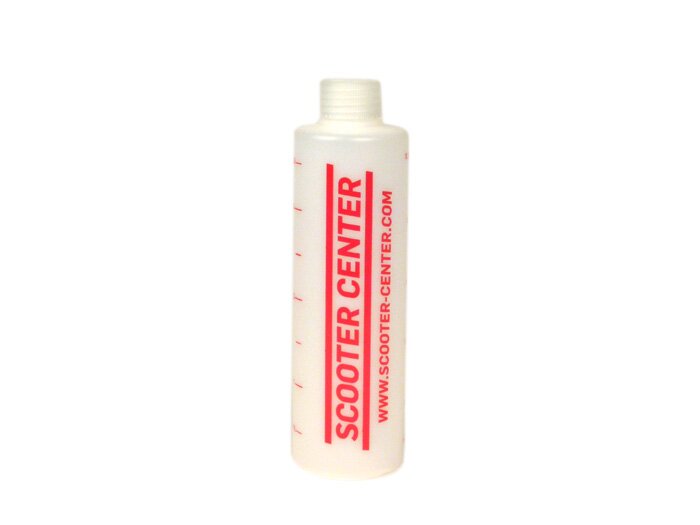 Olie maatbeker -SCOOTER CENTER 250ml- met deksel