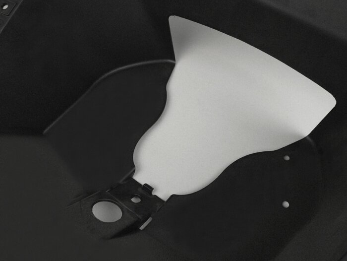 Legshield lower fairing -PIAGGIO- NRG Power (ZAPC45)