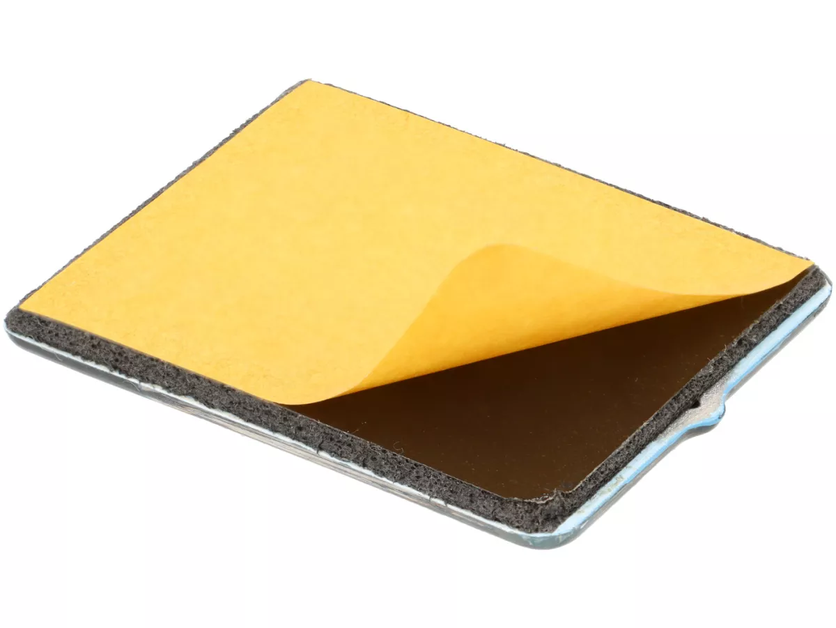 Badge horn cover -VESPA- Piaggio rectanGL150 (VLA1T)e - Vespa GS150 / GS3 (since 1955), Vespa GS160 (since 1962), Vespa SS180 (since 1965), Vespa Super (since 1965), Vespa GT125 (since 1966) - plastic