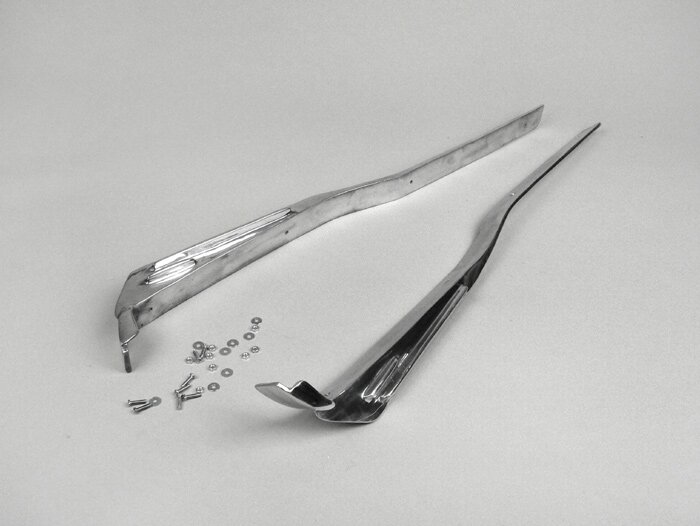 Footboard extensions -SPAQ- Lambretta LI (series 3), LIS, SX, TV (series 3)