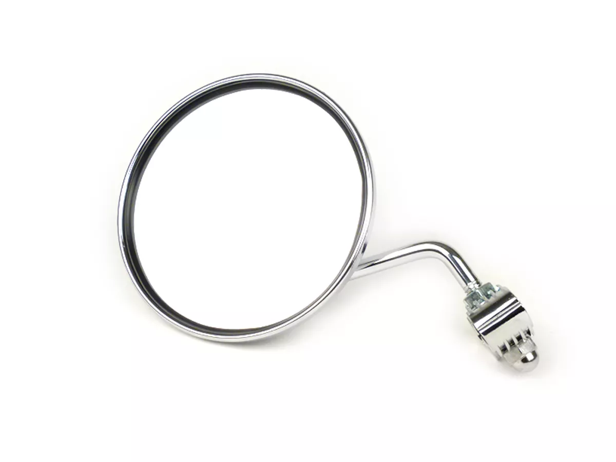 Mirror -SKY Clip on- Chrome universal - round Ø=105mm